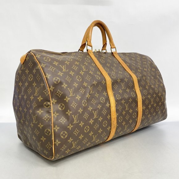 LOUIS VUITTON Monogram Keepall 60 M41422 Brown Bag - Picture 2 of 13